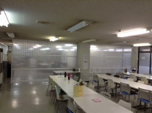 工事事例（アコーディオンカーテン工事）