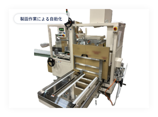 製函作業による自動化